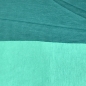 Preview: Viskosestrick "Ida" doubleface petrol/mint